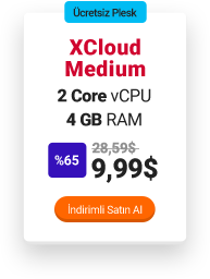 XCloud Server indirim